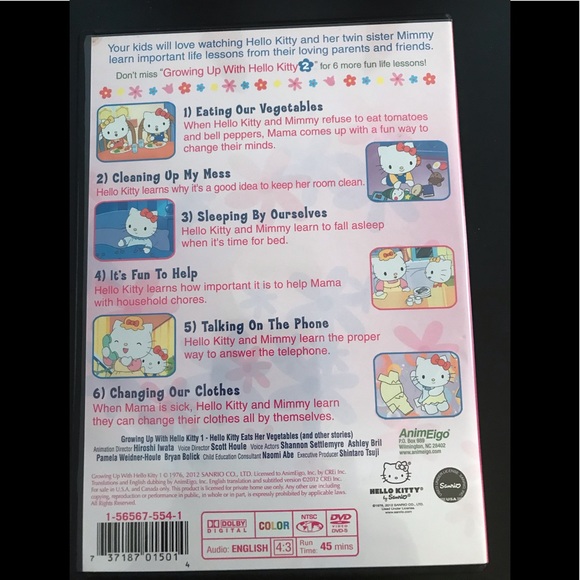 2 Hello Kitty DVDs - Picture 5 of 5